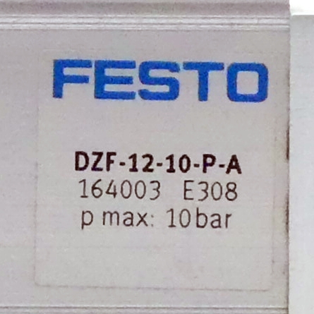 Flat cylinder DZF-12-10-P-A