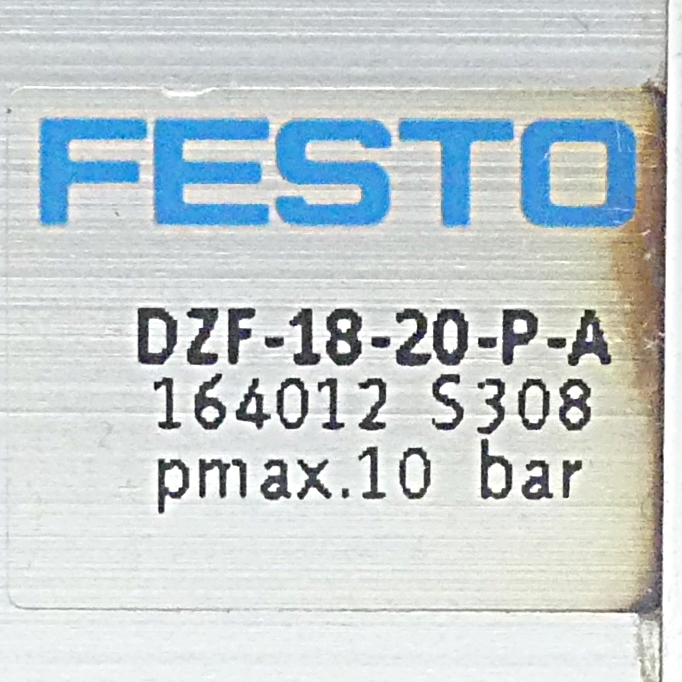 Flat cylinder DZF-18-20-P-A 