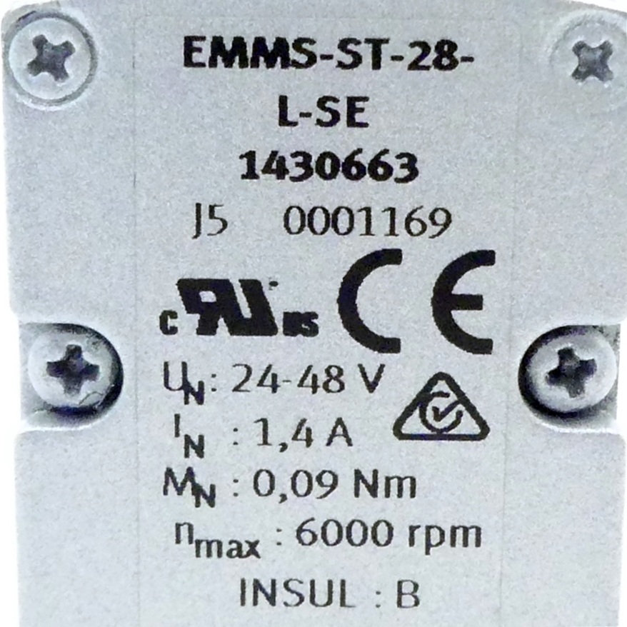 Stepper motor EMMS-ST-28-L-SE 