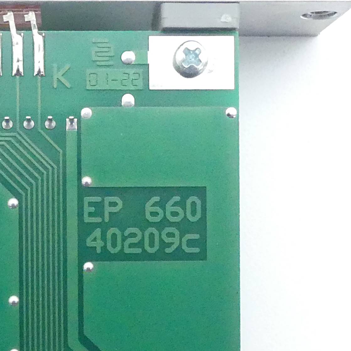 Eingangskarte EP660  Gebraucht