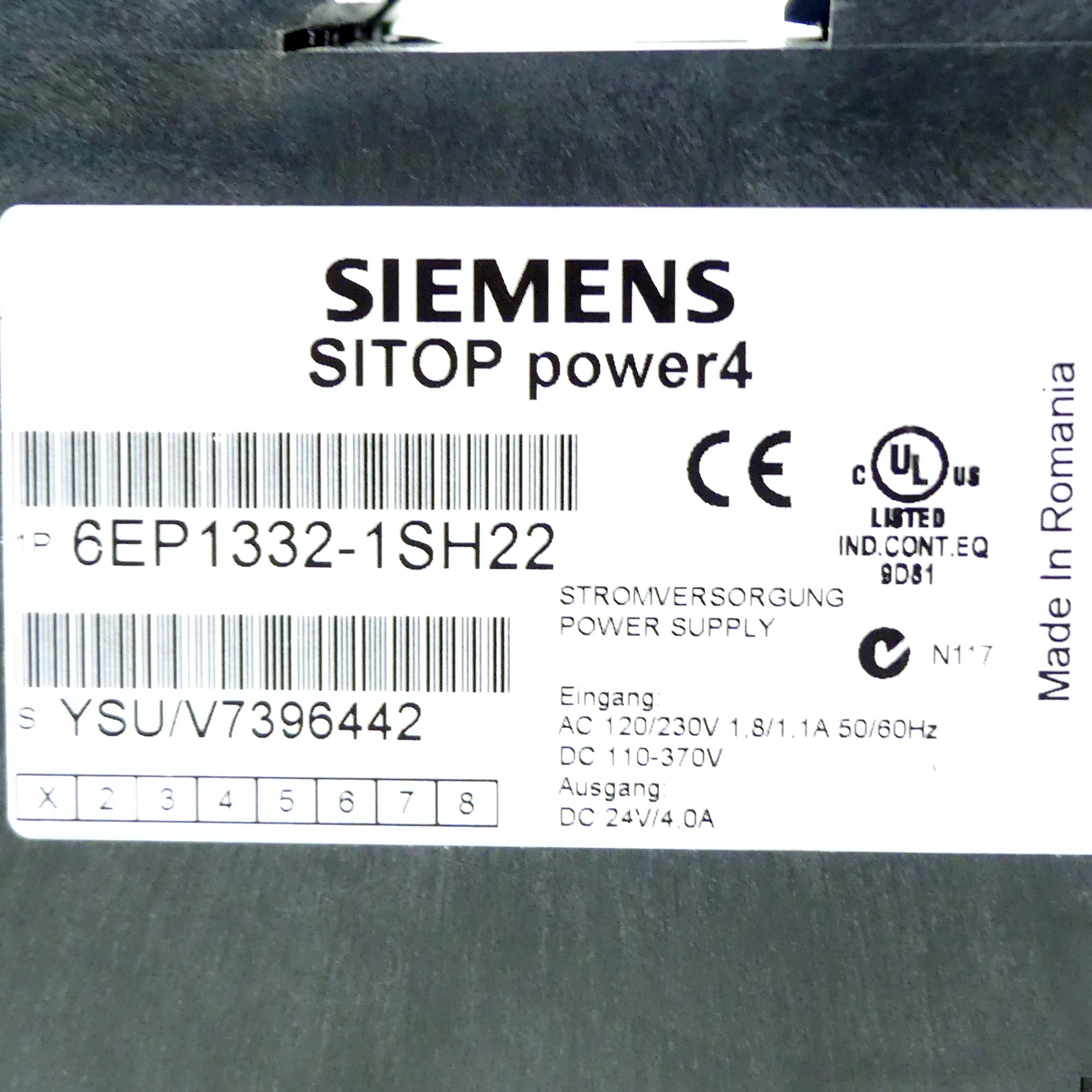 Power supply 6EP1 332-1SH22 