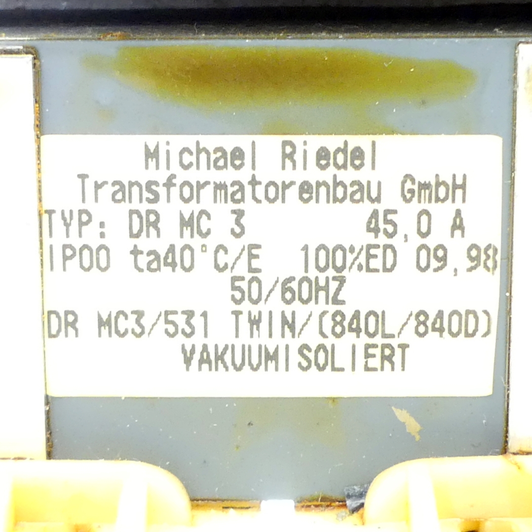 Transformator DR MC3 