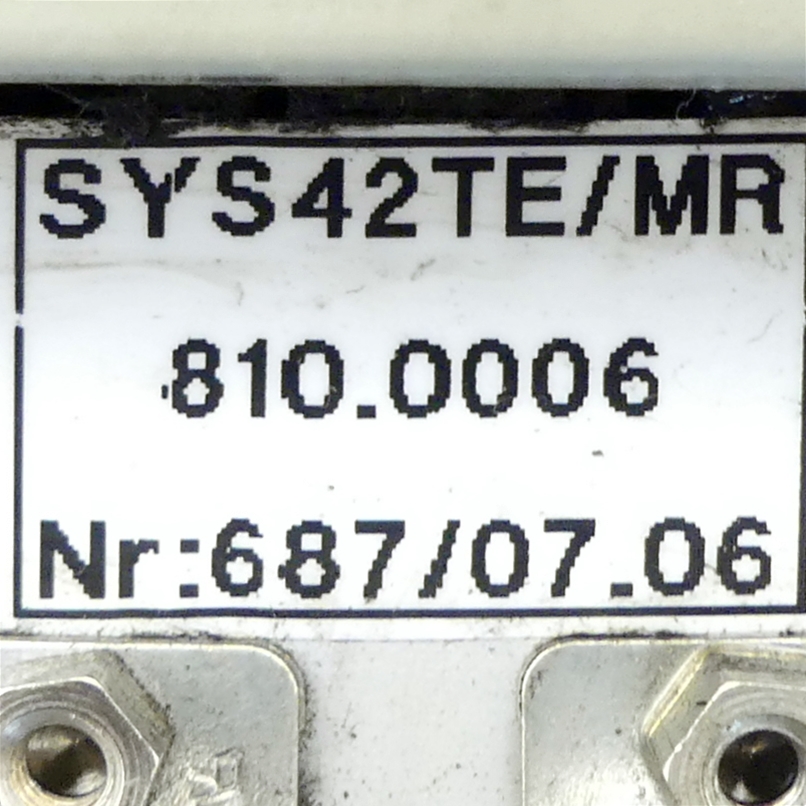 Controller SYS42TE/MR