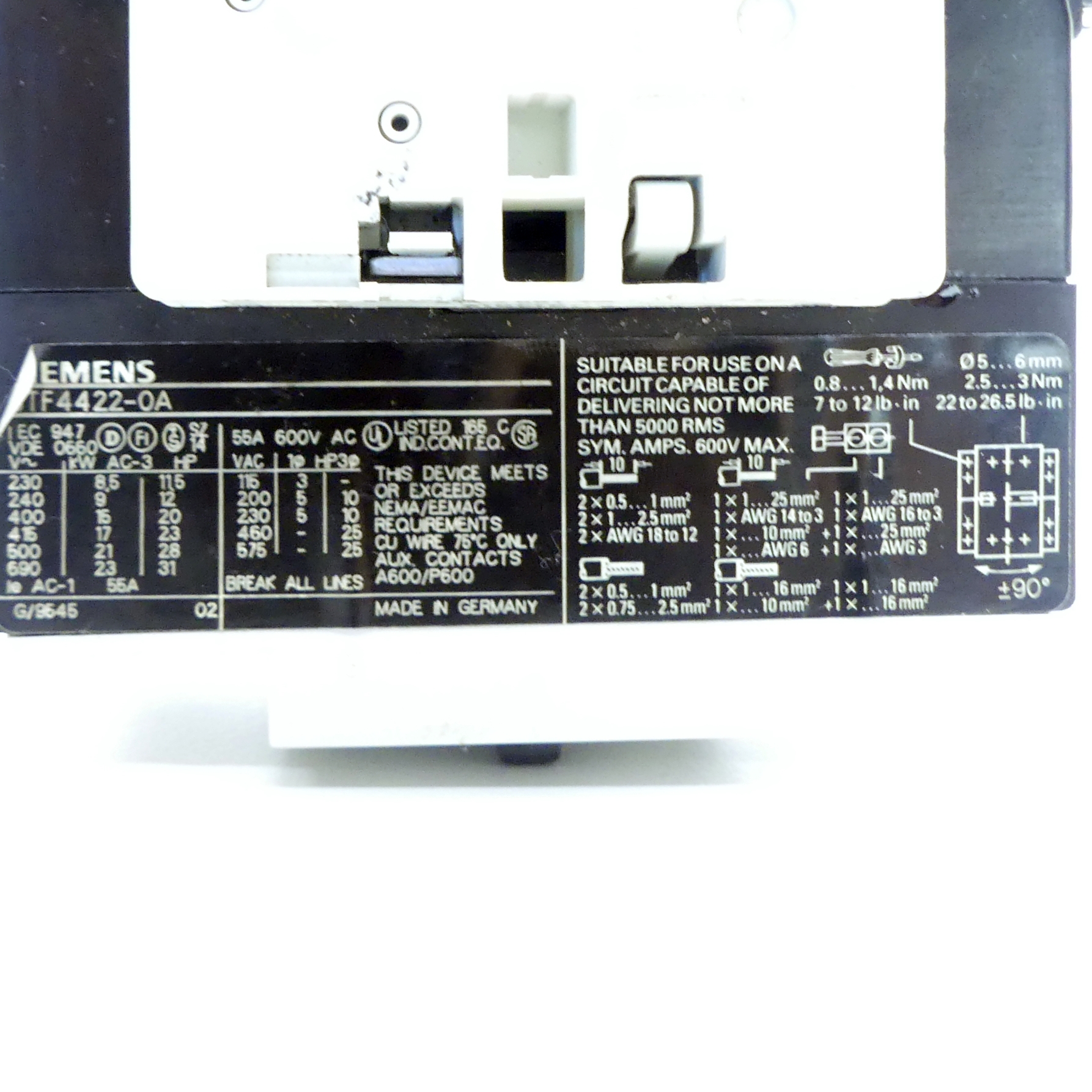 Power contactor