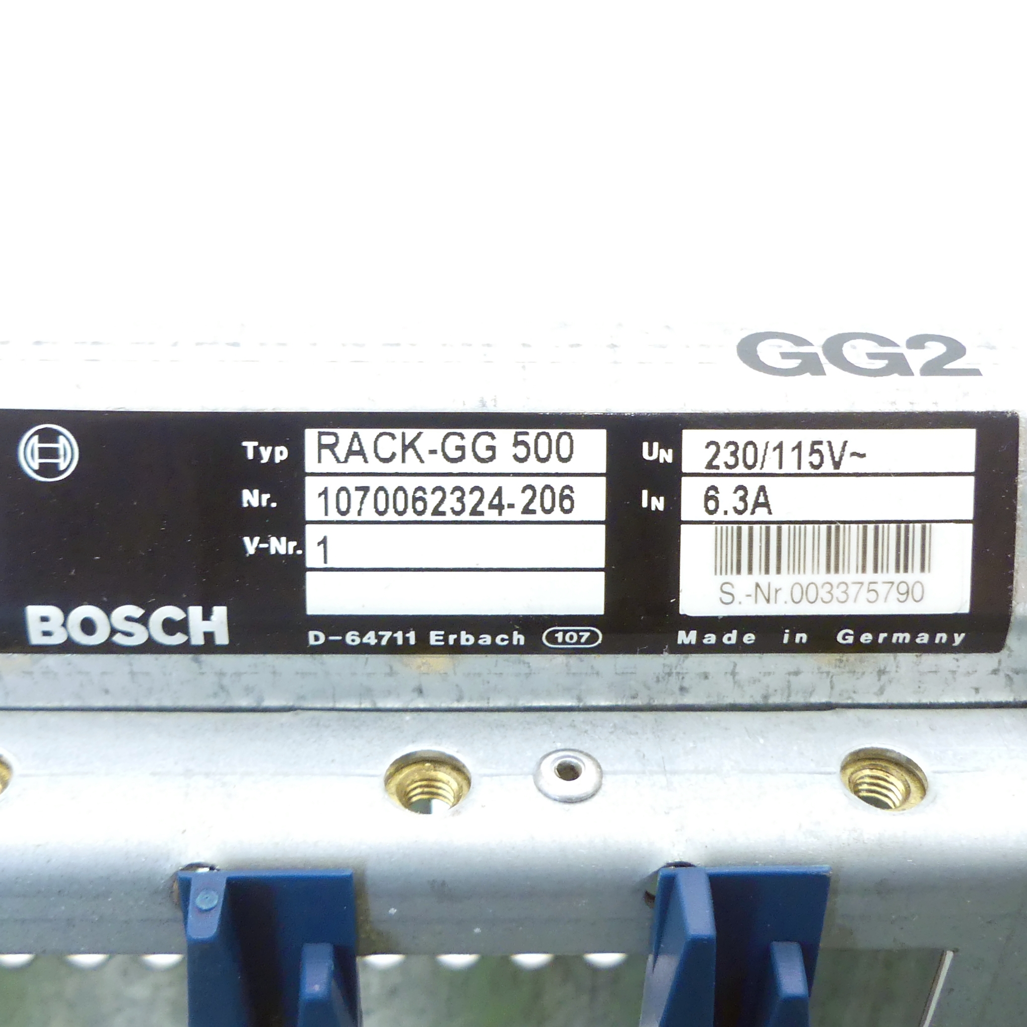 RACK-GG 500 Gehäuse 