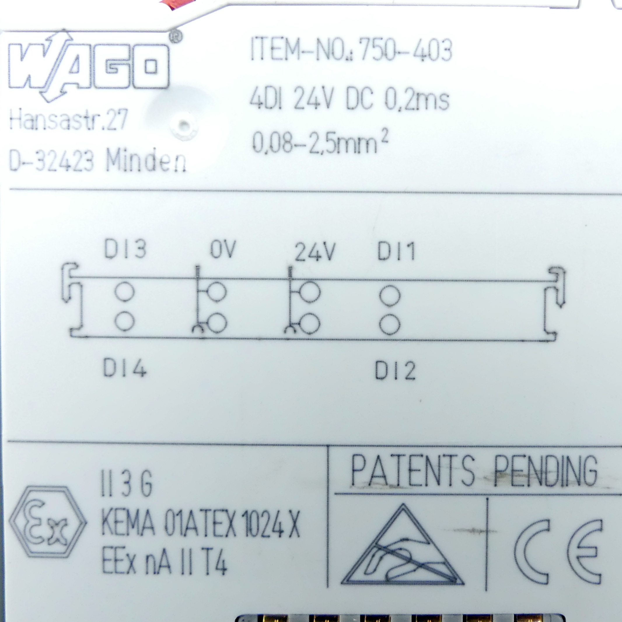 4-channel digital input