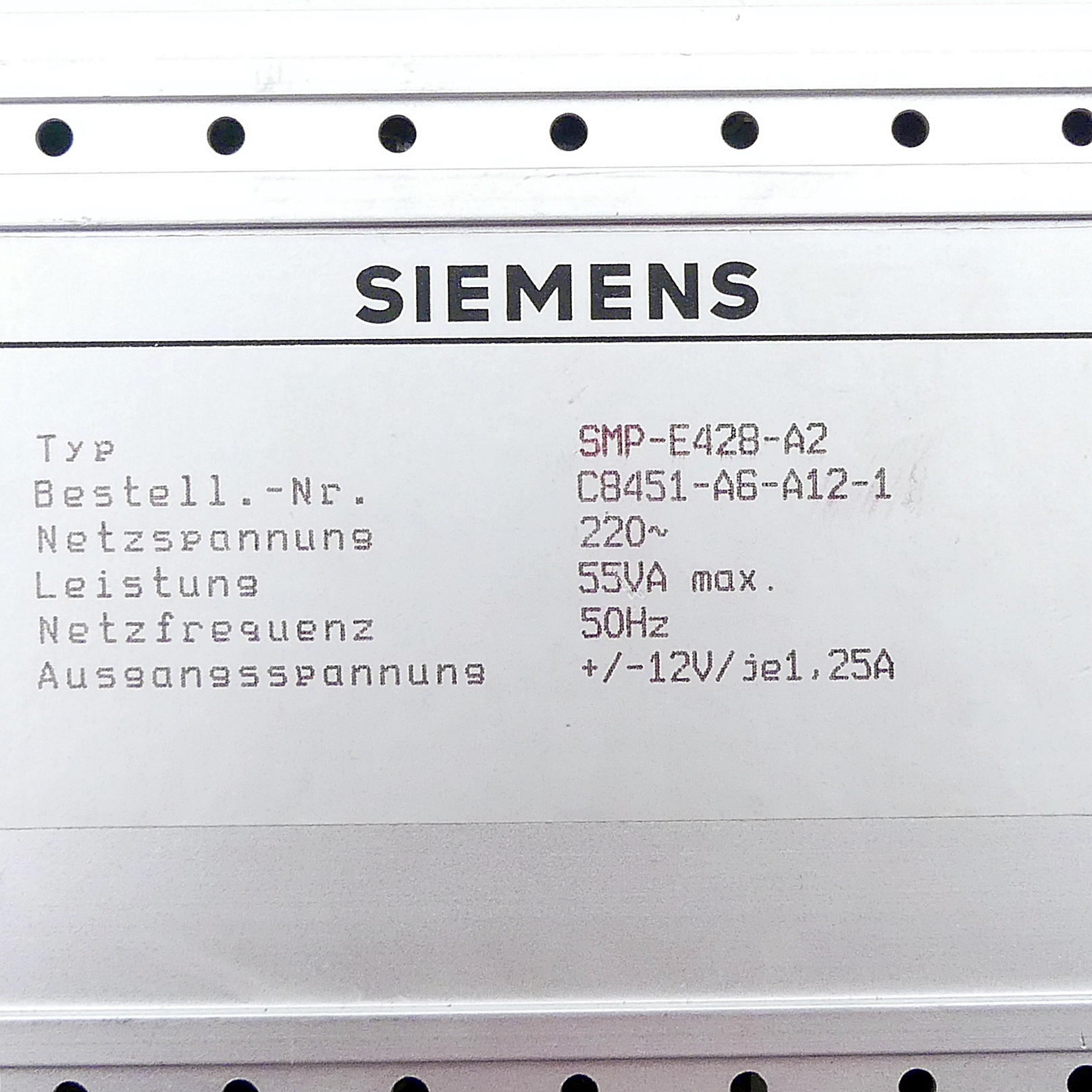Control Card
