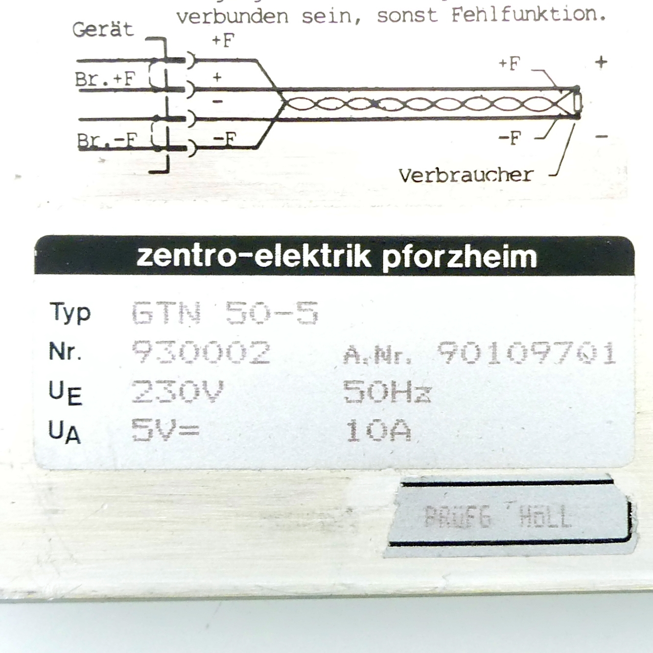 Netzteil GT 50-5 