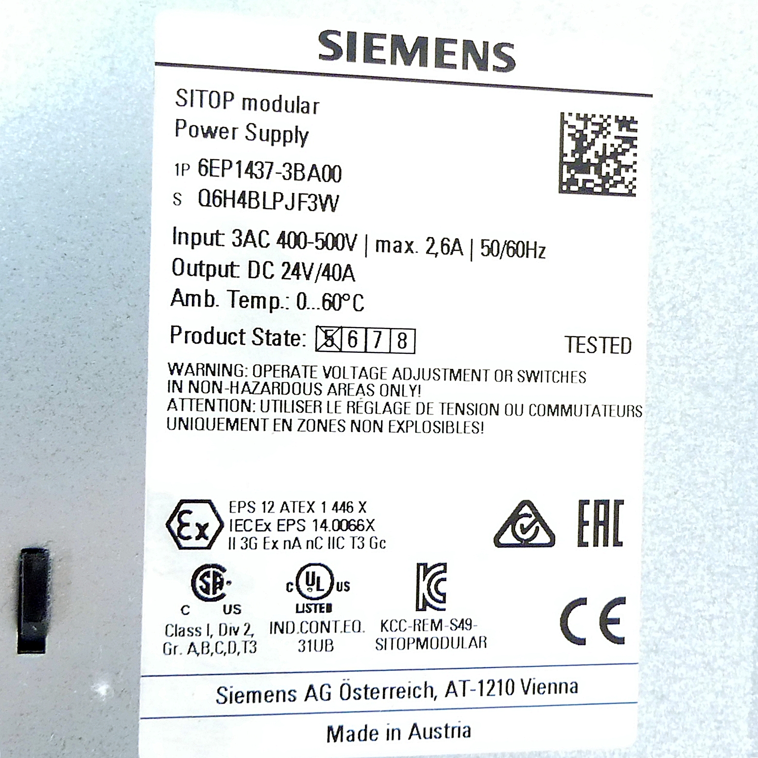 Power Supply Unit SITOP Power 40