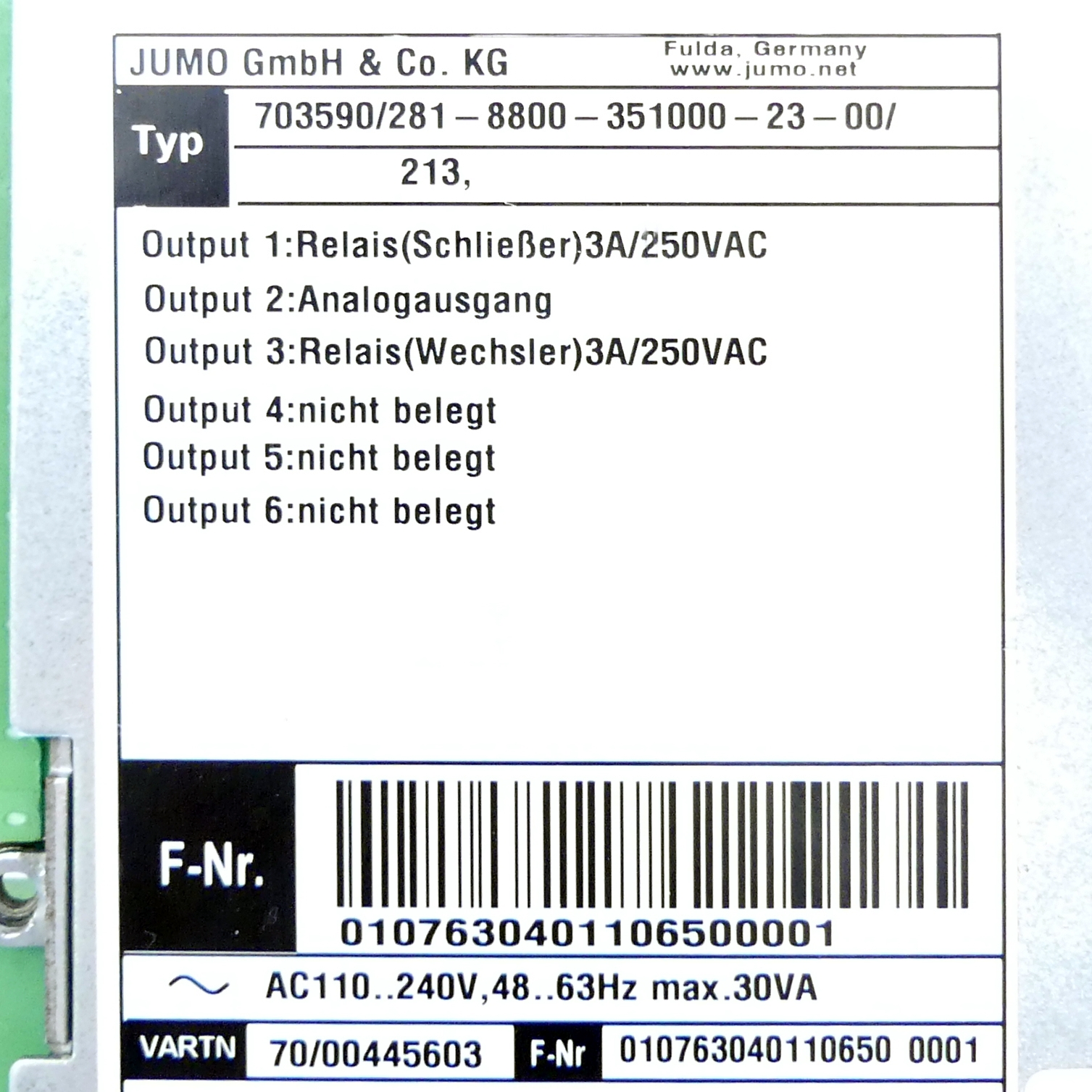 Prozess- und Programmregler Imago 500