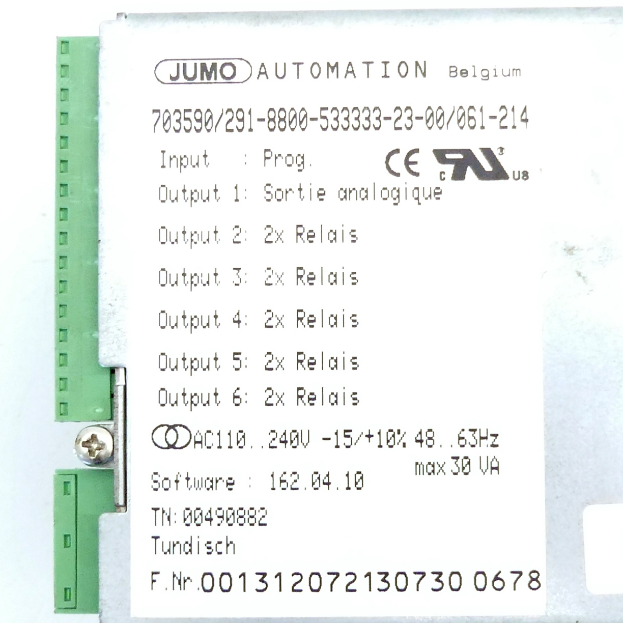 Process and program controller Imago 500 