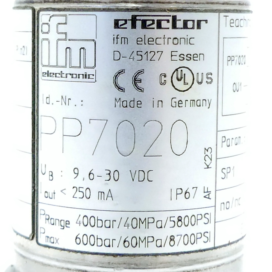 Elektronischer Drucksensor 