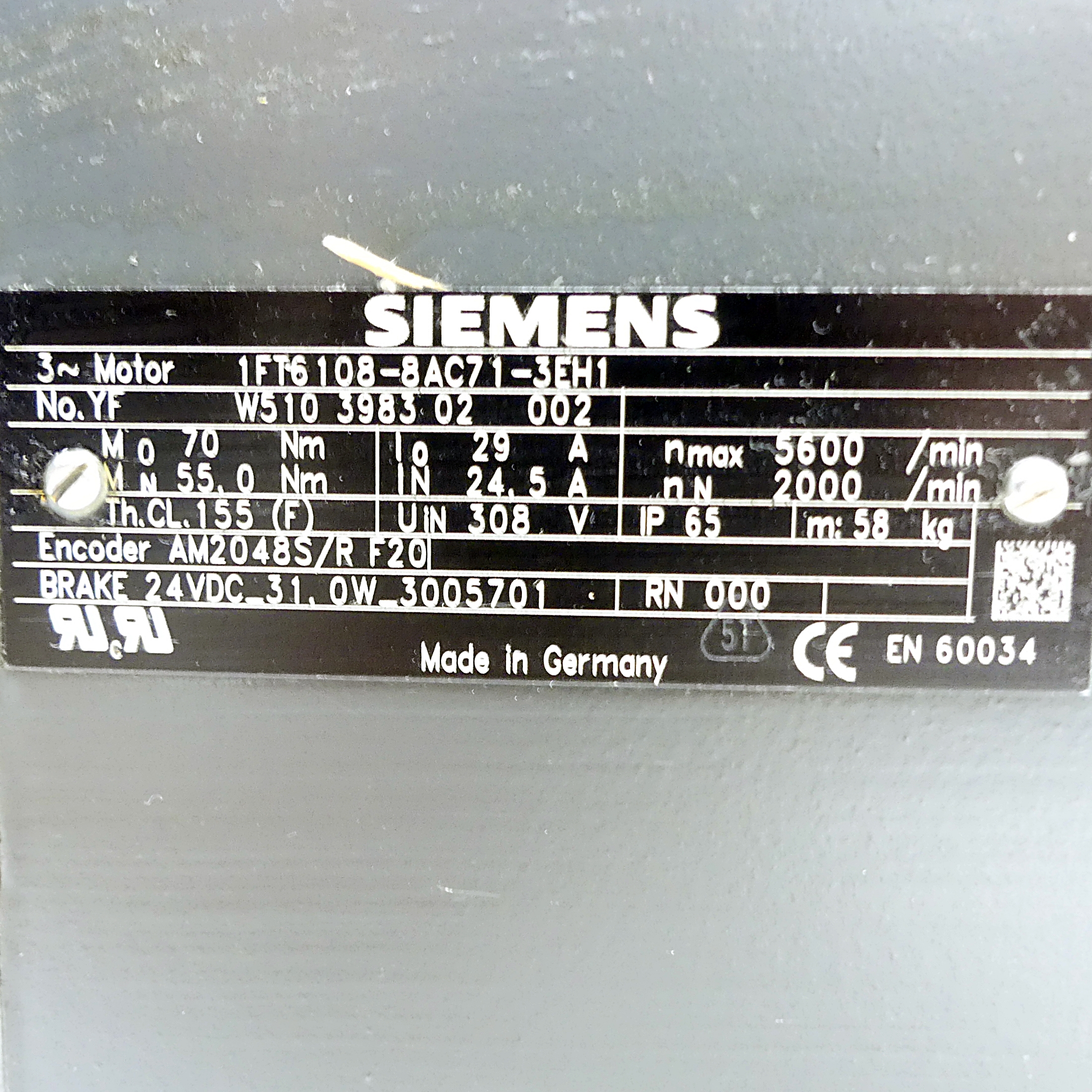 Synchronservomotor