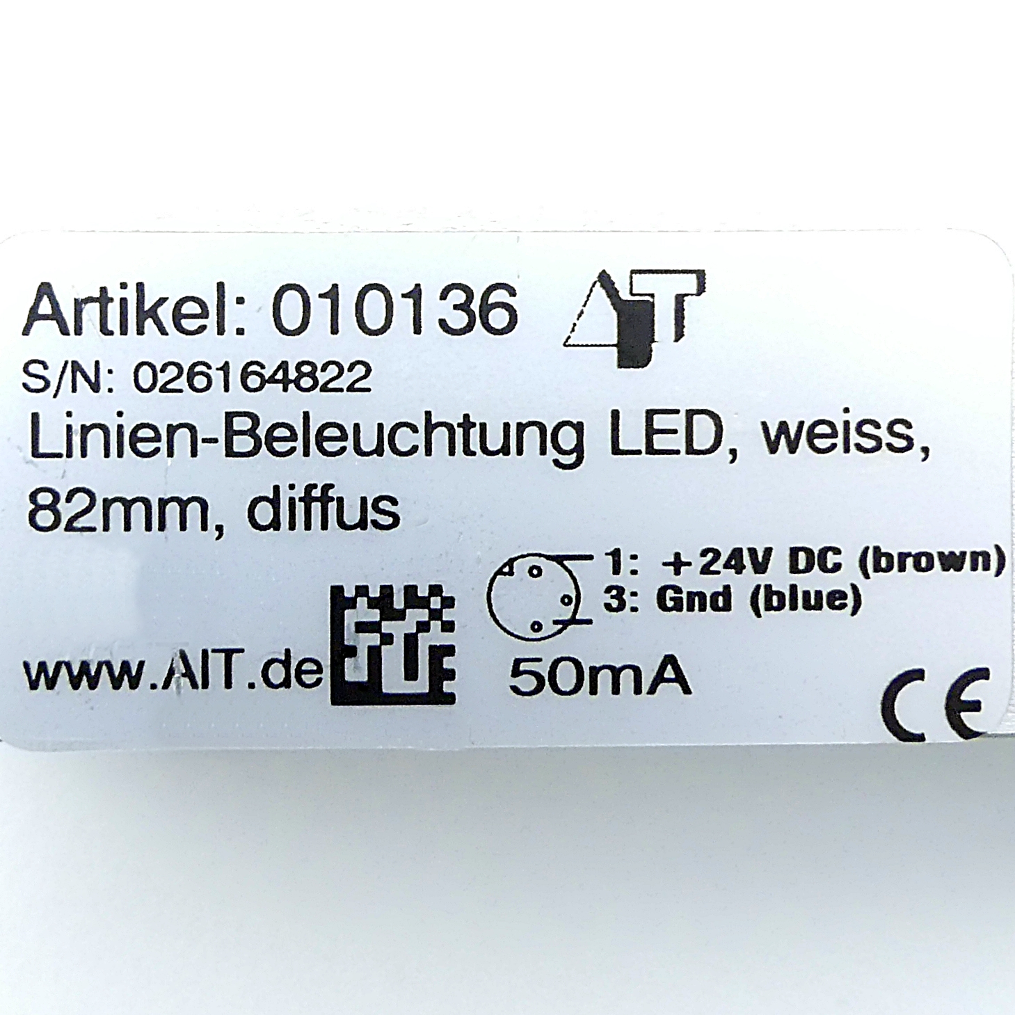 Line lighting LED white 