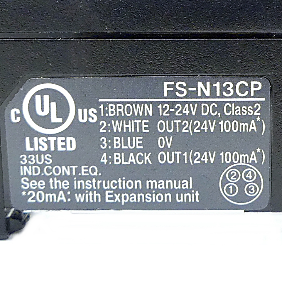 Fiber optic measuring amplifier