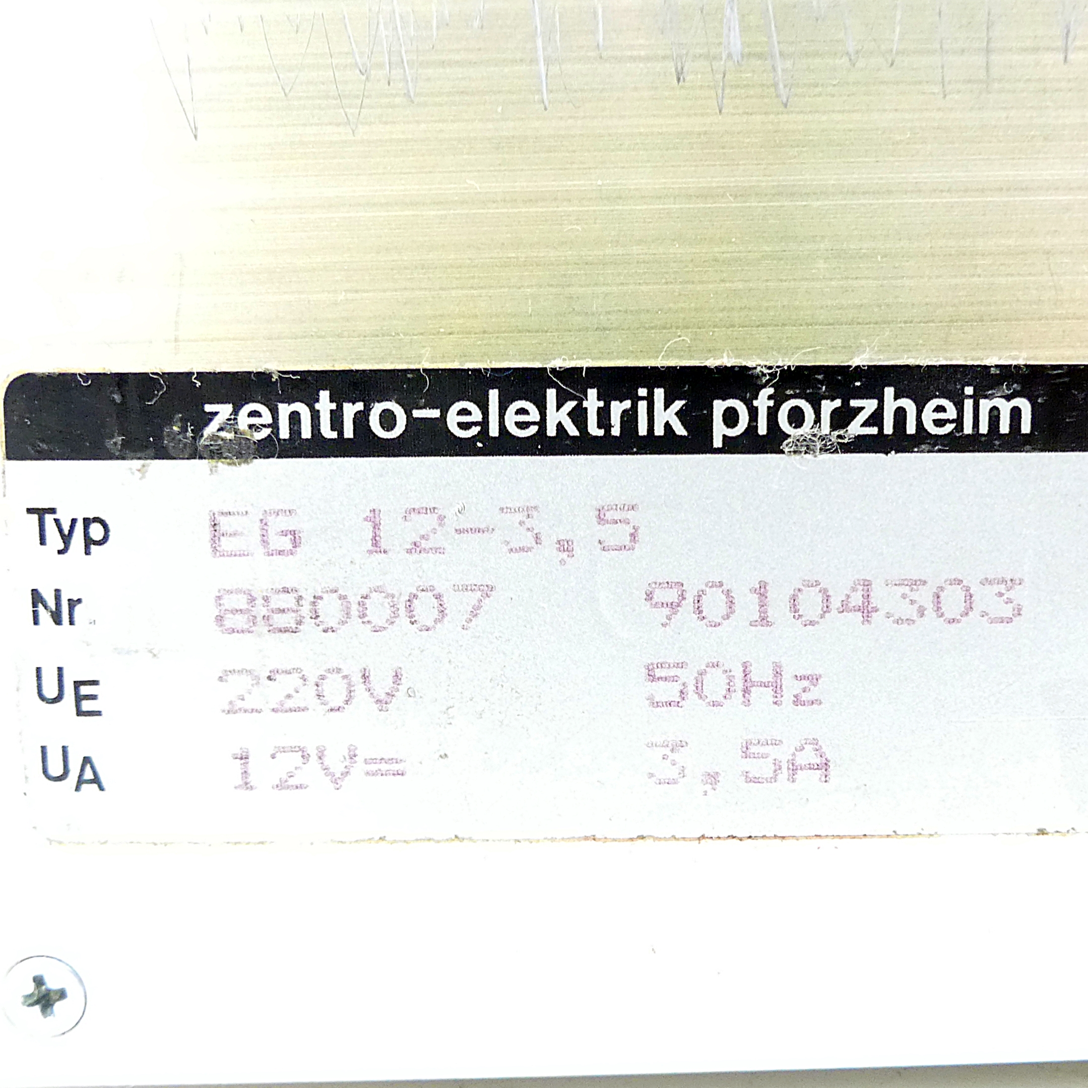 Netzgerät EG 12-3.5 