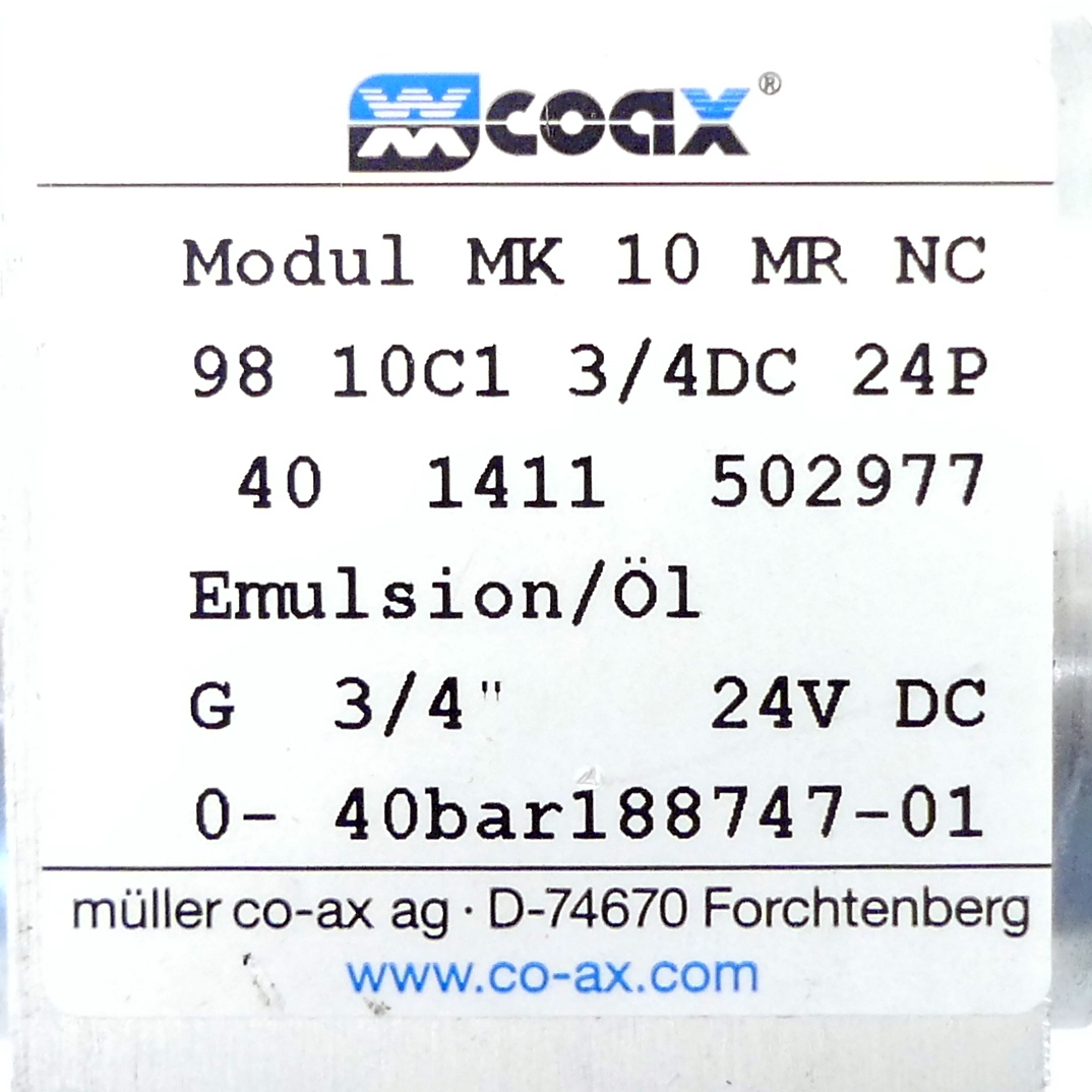 Modul MK 10 MR NC