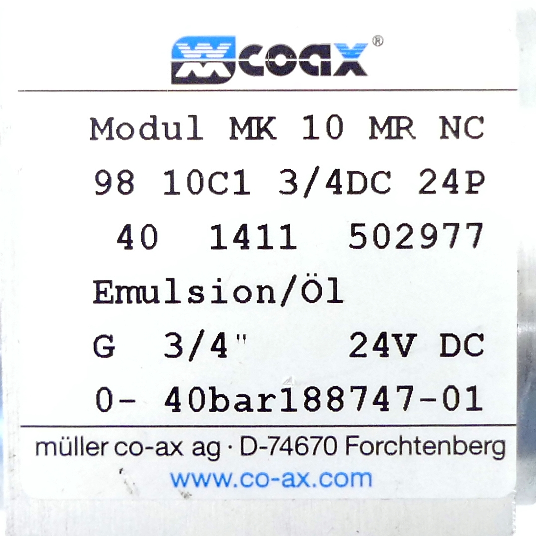 Modul MK 10 MR NC 