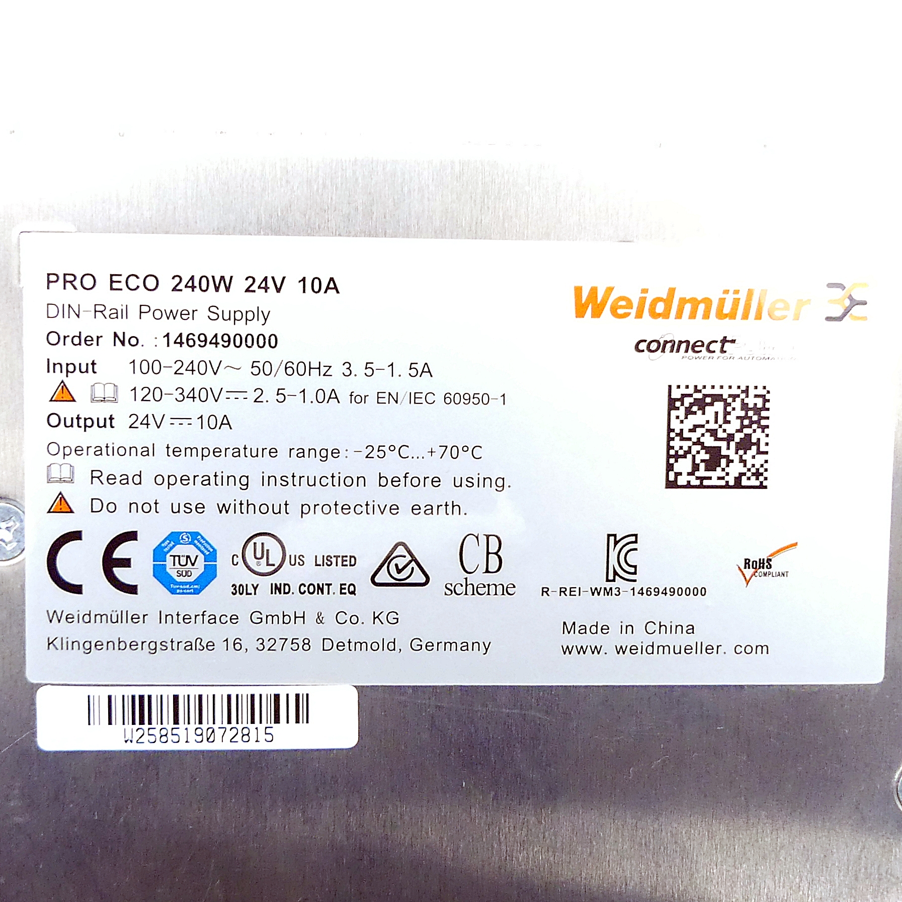 Power Supply PROeco