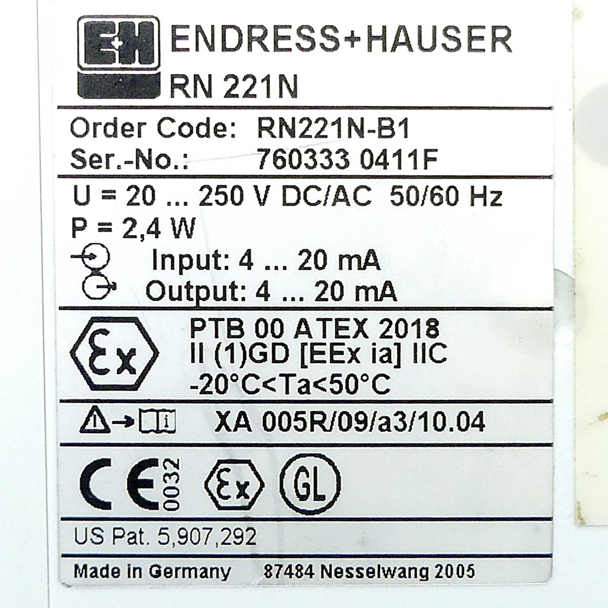 Transmitter Supply