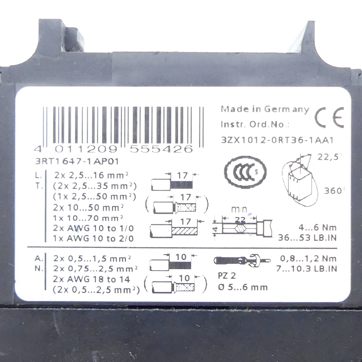 Capacitor contactor