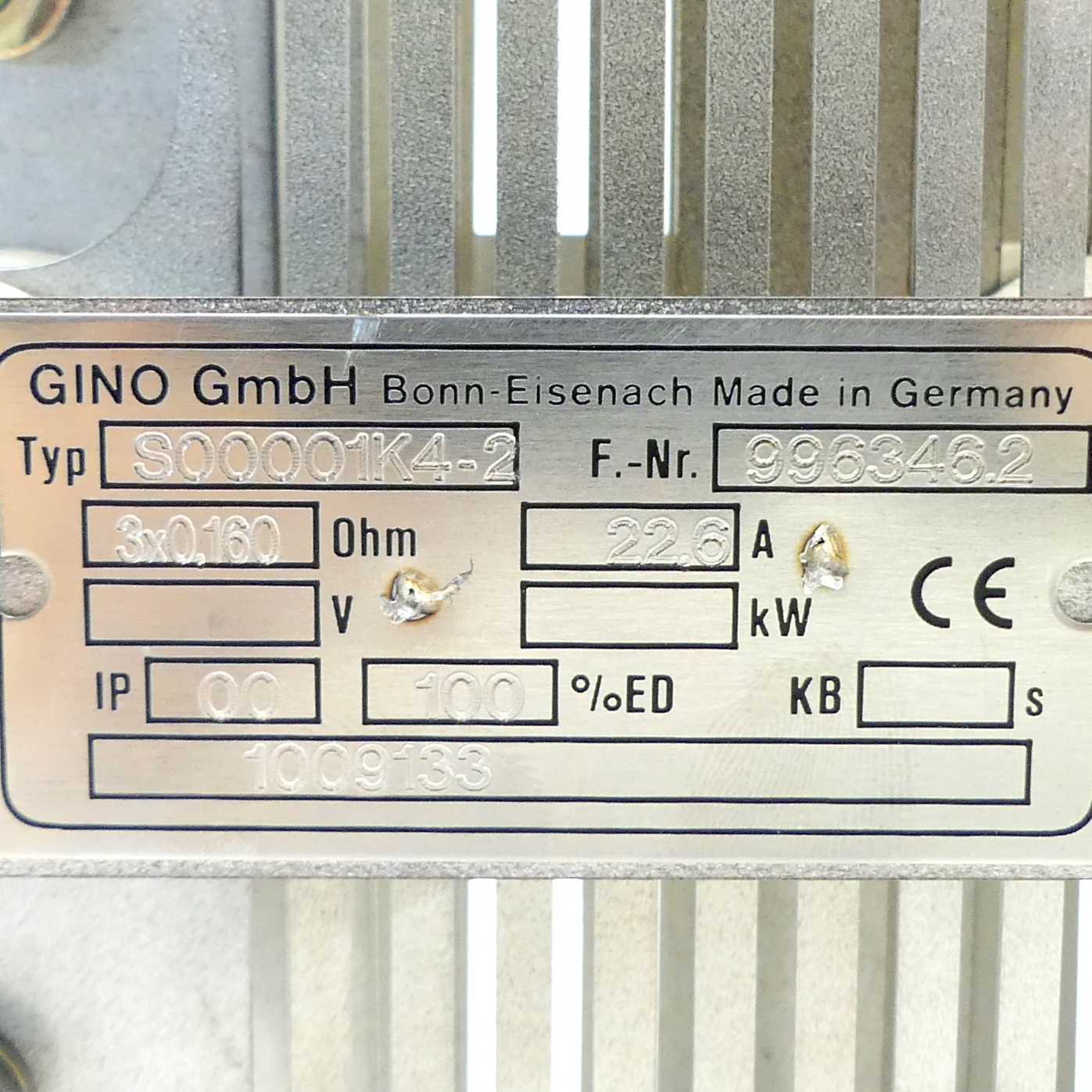Stahlgitterwiderstandsgerät S00001K4-2