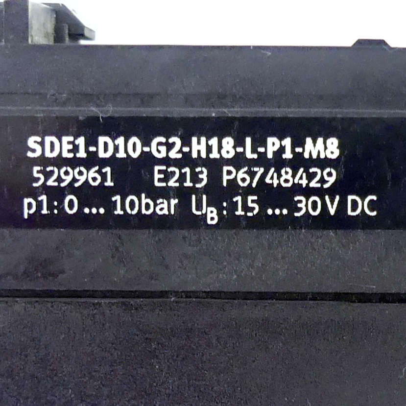 Drucksensor SDE1-D10-G2-H18-L-P1-M8 