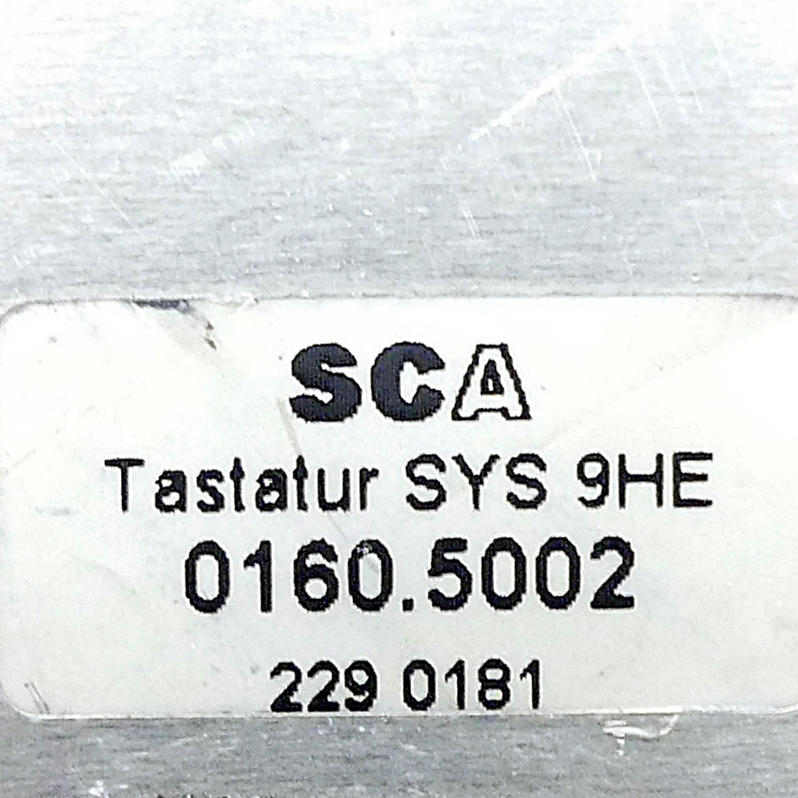 Tastatur SYS 9HE 