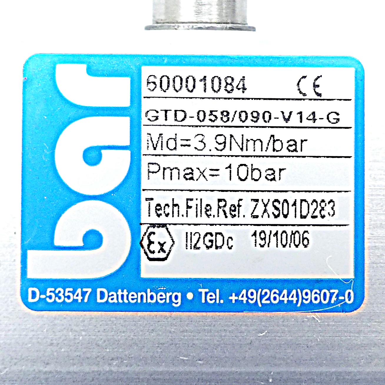 Pneumatischer Schwenkantrieb GTD-058/090-V14-G 