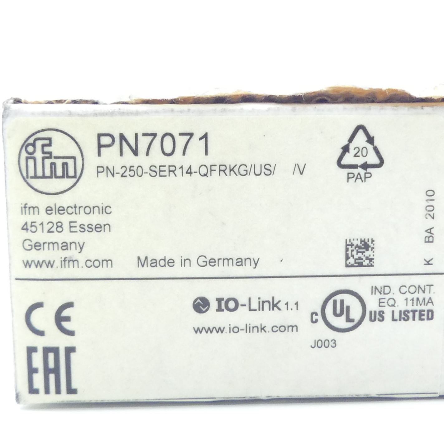 Drucksensor mit Display PN7071 