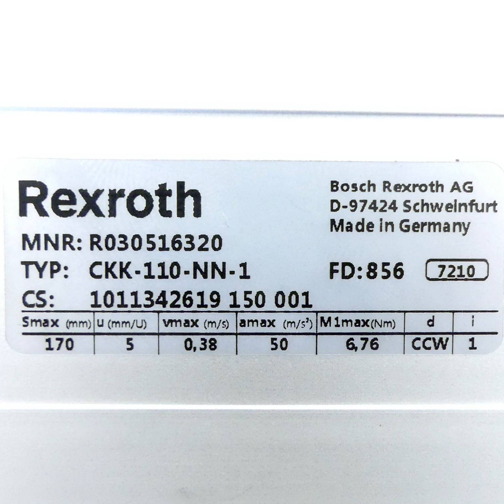 Linearmodul CKK-110-NN-1