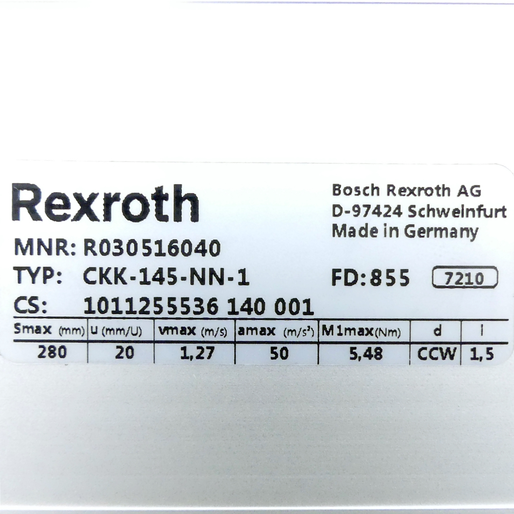 Linearmodul CKK-145-NN-1