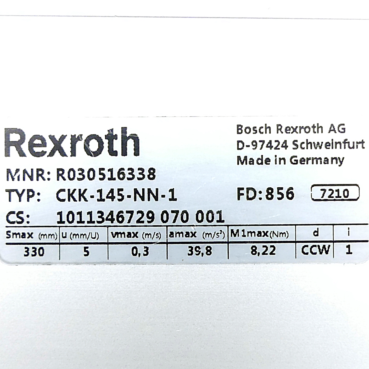 Linear module CKK-145-NN-1 