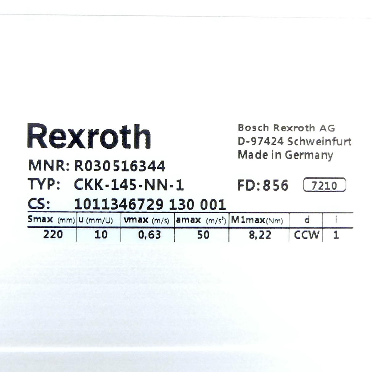 Linearmodul CKK-145-NN-1