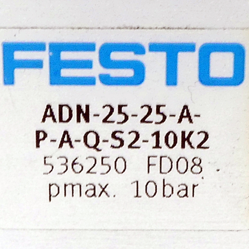 Compact cylinder ADN-25-25-A-P-Q-S2-10K2