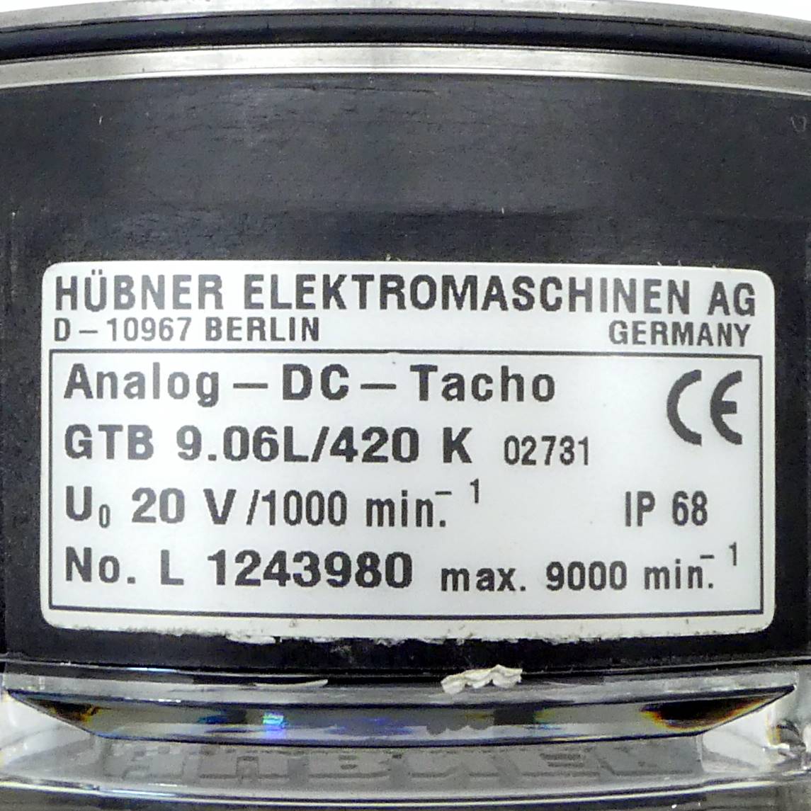 Analog-DC-Tacho  New