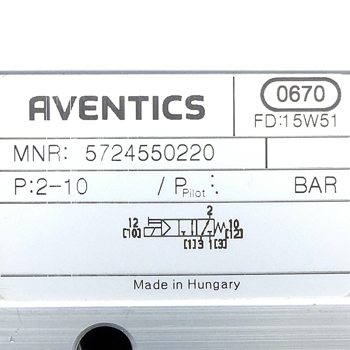 3/2 Directional control valve