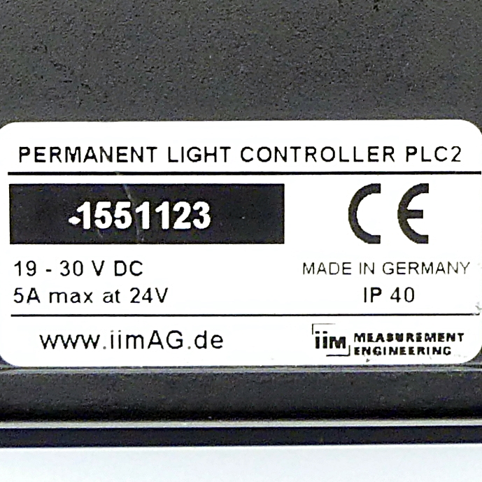 Illumination controller PLC2