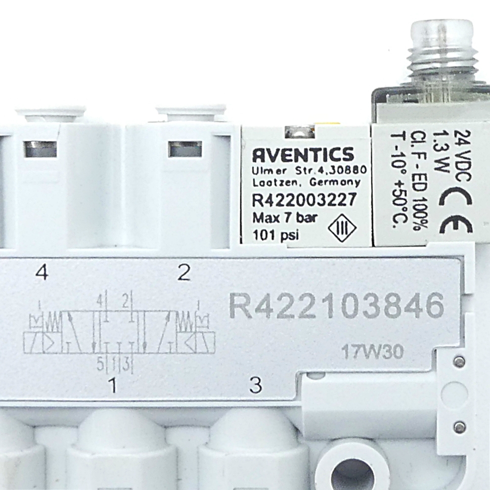 5/3 Wegeventil LS04-5/3CC-024DC-AF-D-M8-D4-NE Gebraucht