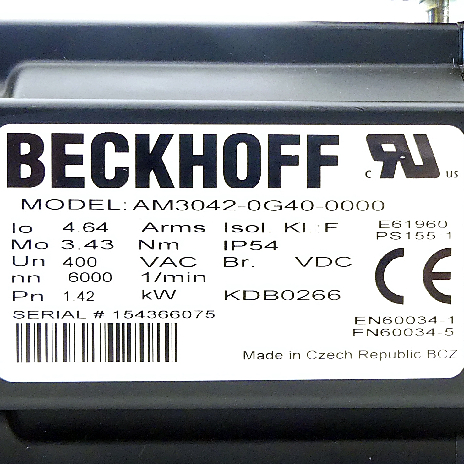 Servomotor  Neu