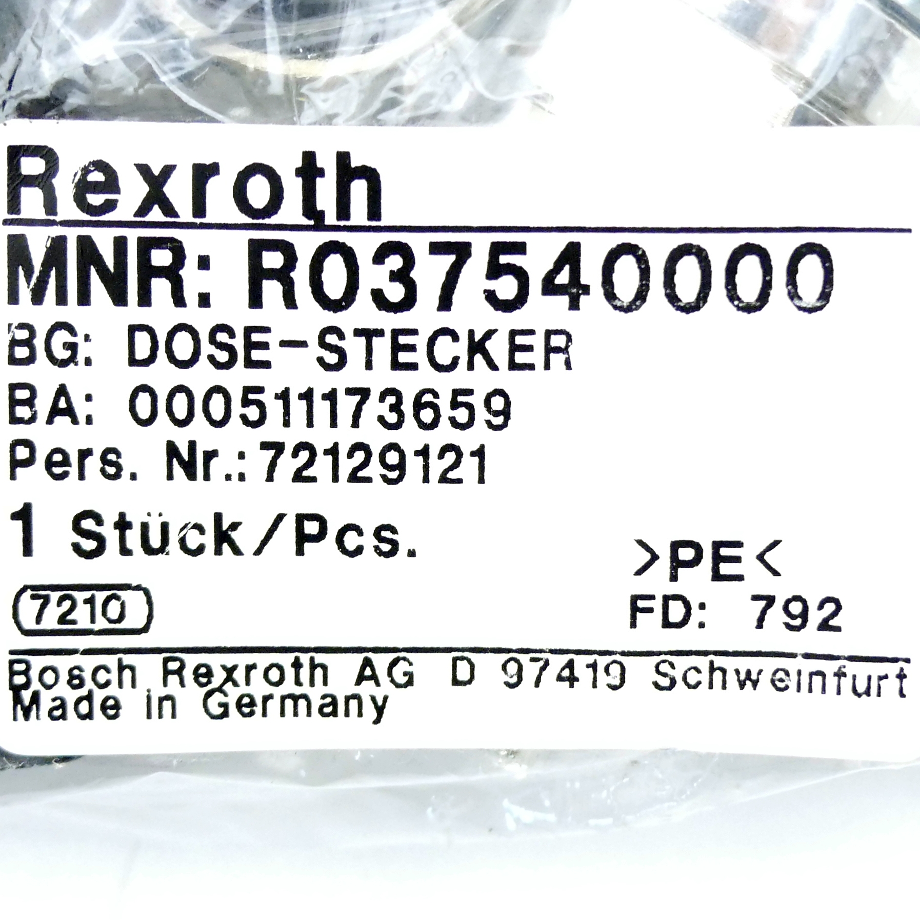 Stecker-Dose-Kombination