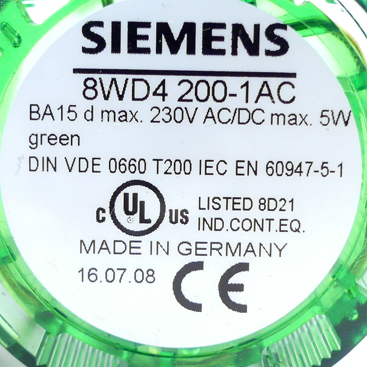 Dauerlichelement