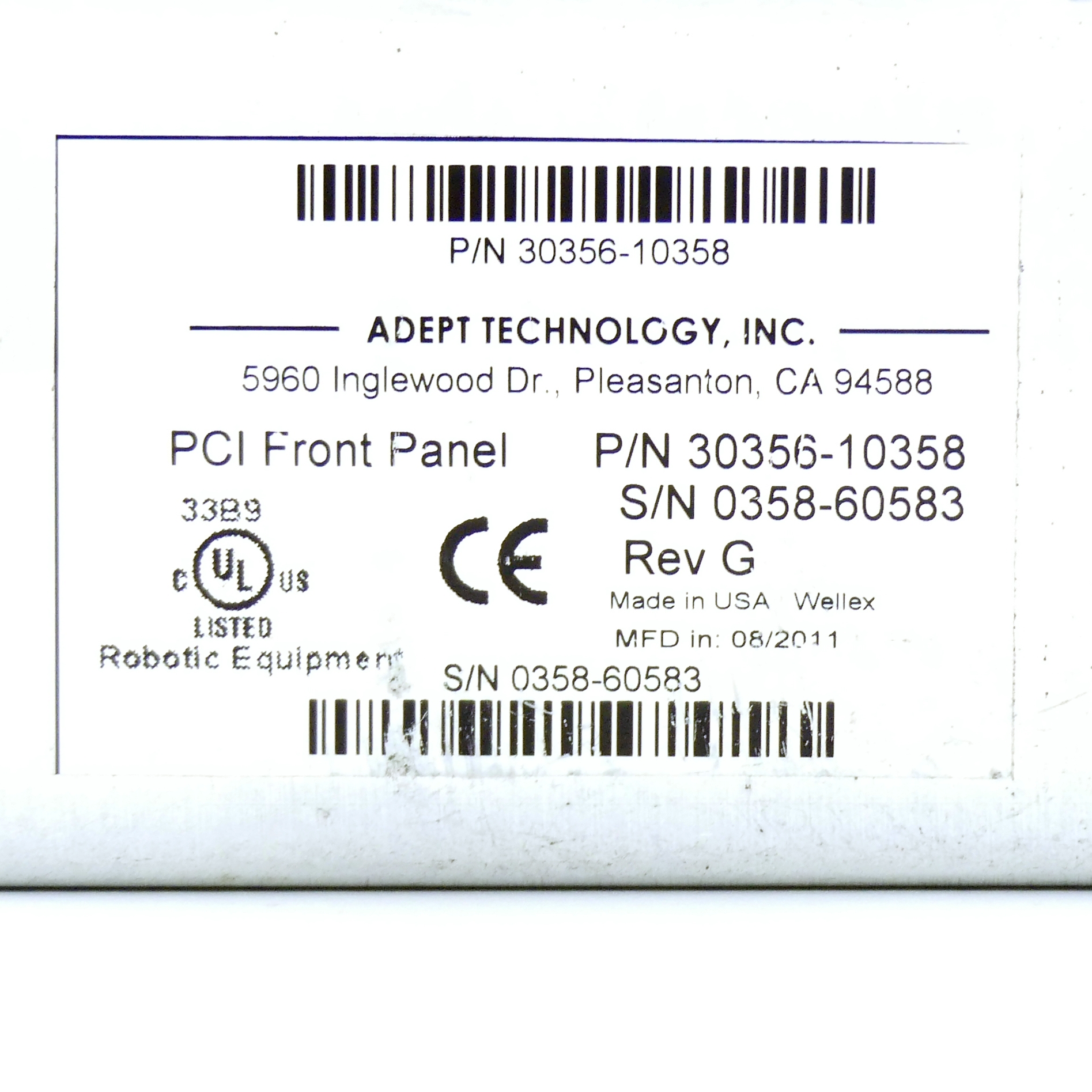 PCI Front Panel
