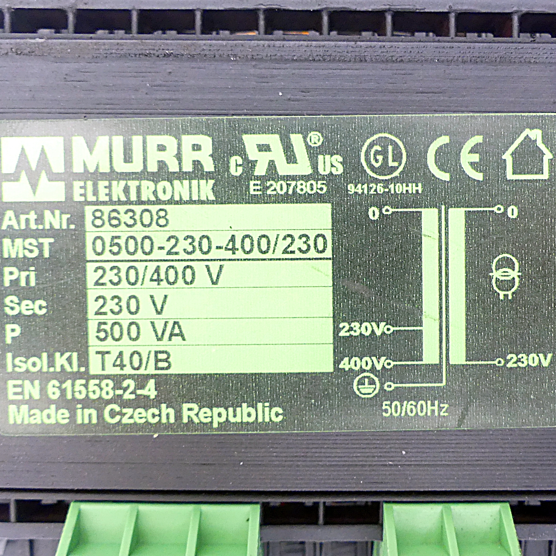 Steuer- und Trenntransformator