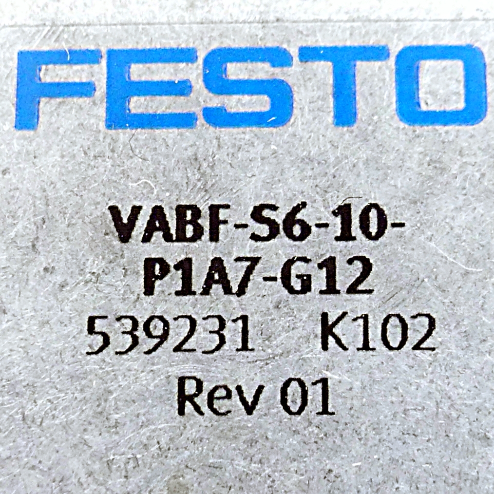 Versorgungsplatte VABF-S6-1-P1A7-G12