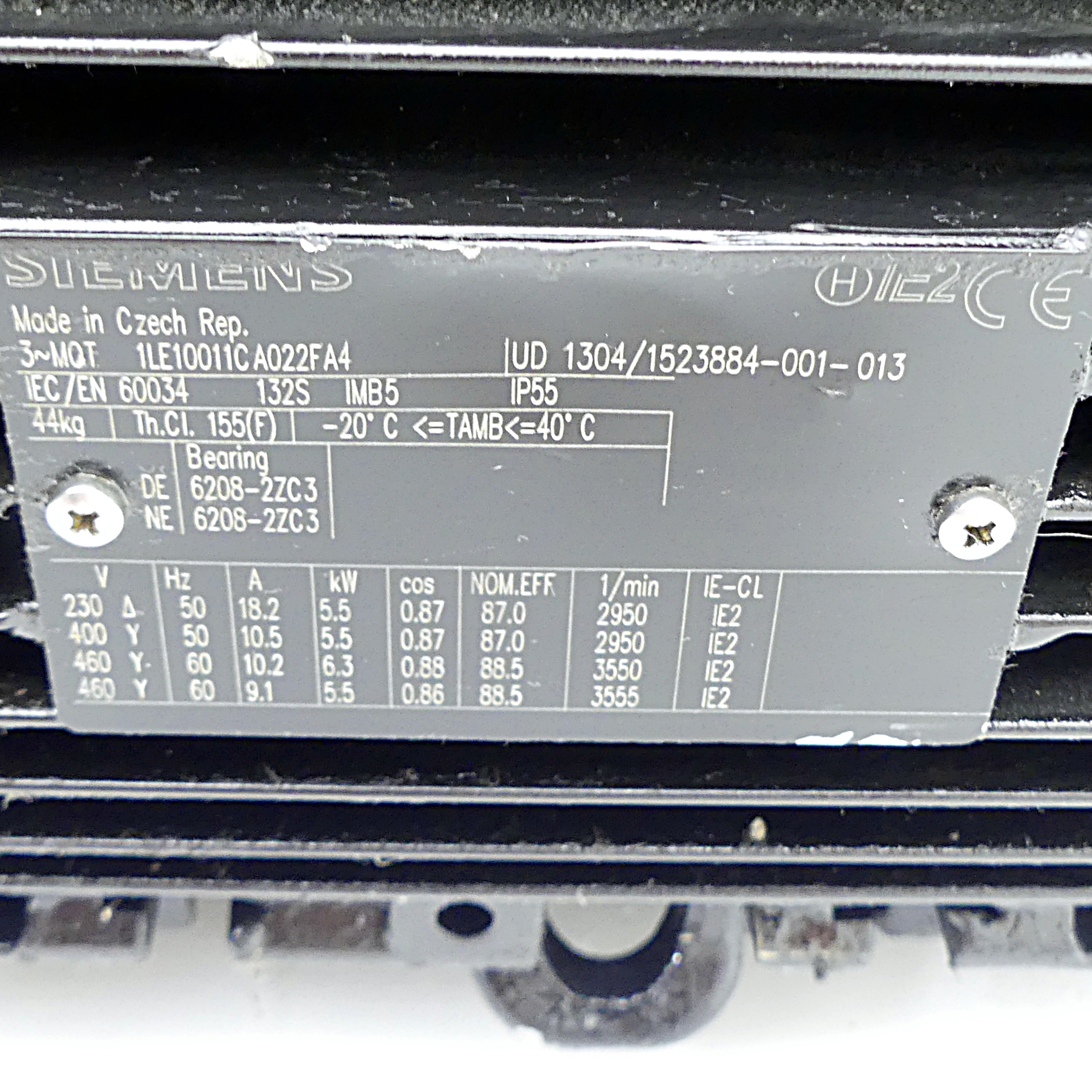 Drehstrommmotor IEC/EM 60034 