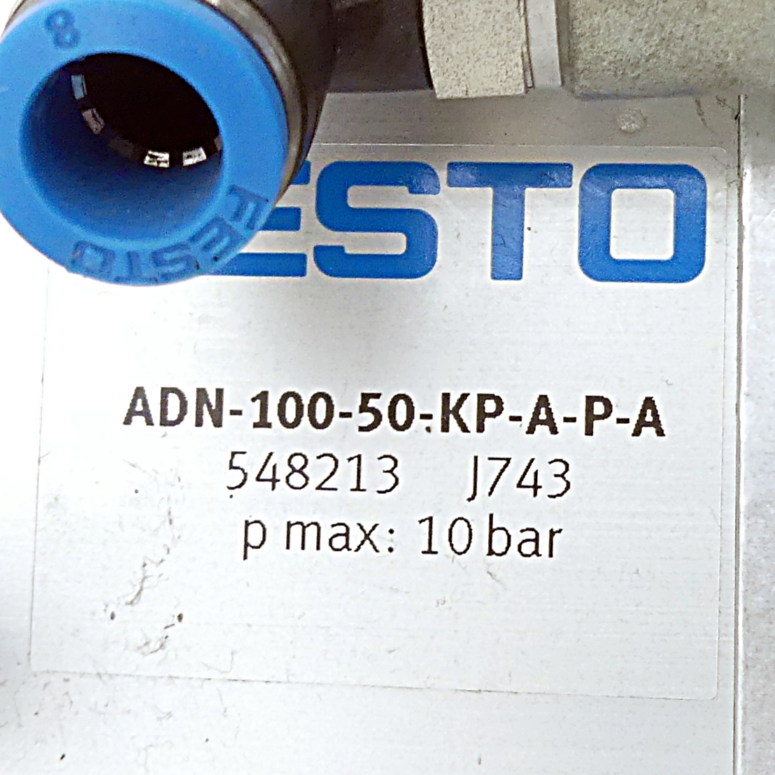 Compact cylinder ADN-100-50-KP-A-P-A 