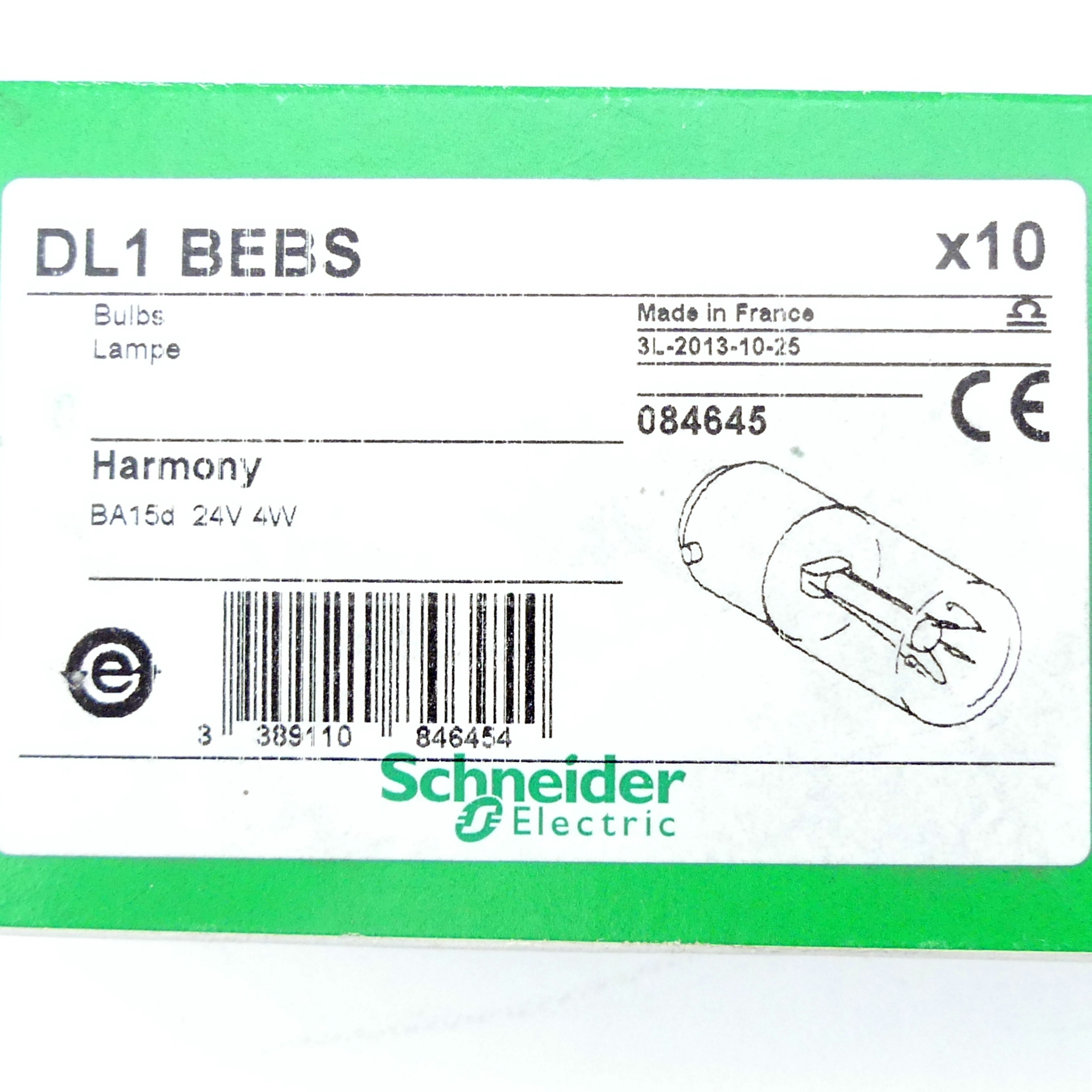 incandescent lamp DL1 BEBS