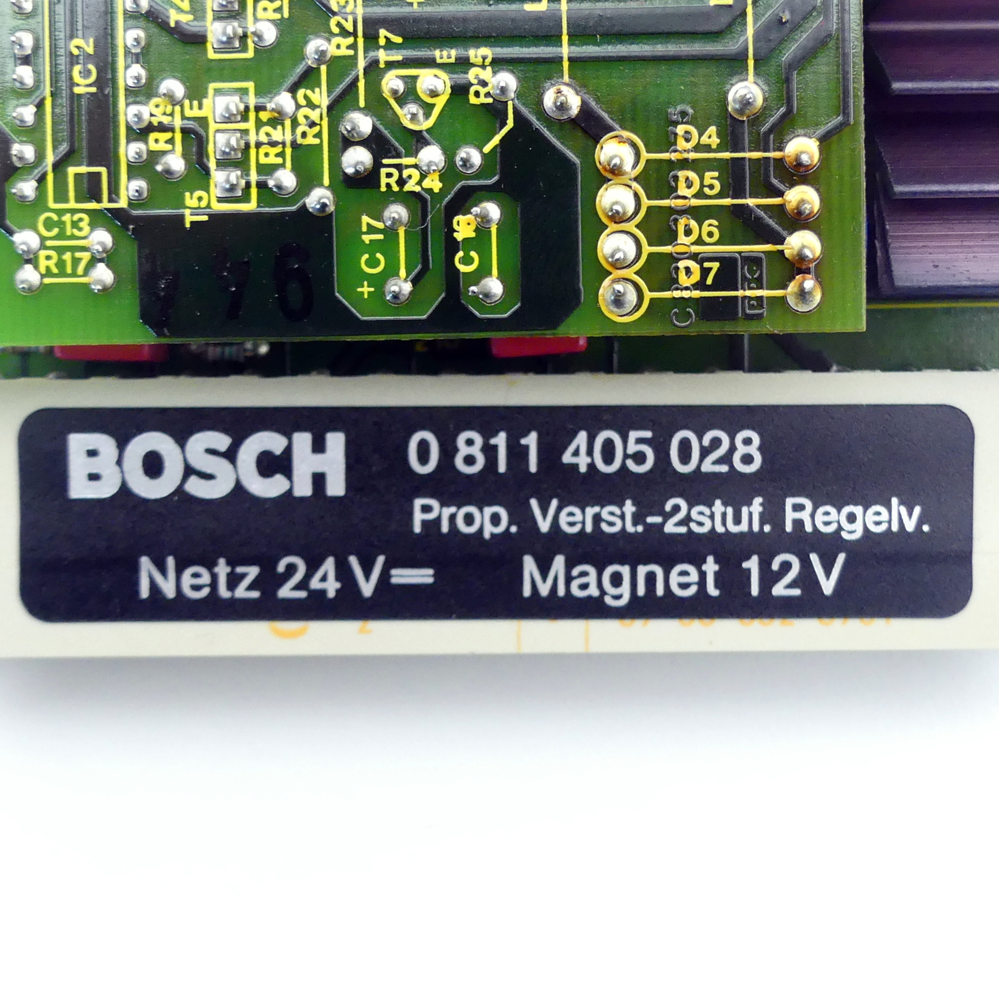 Prop. Amplification 2 levels Control valve card