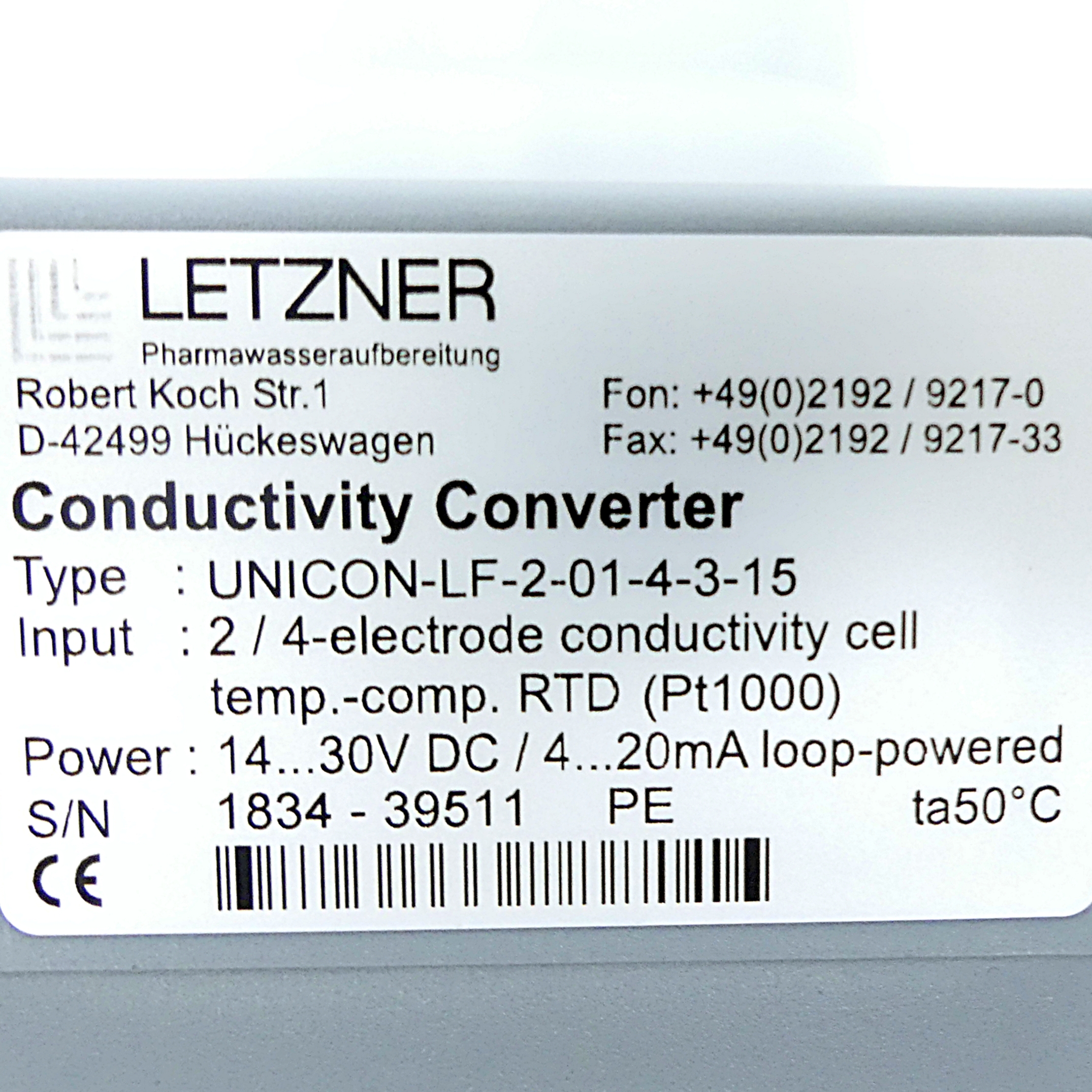Leitfähigkeits-Converter